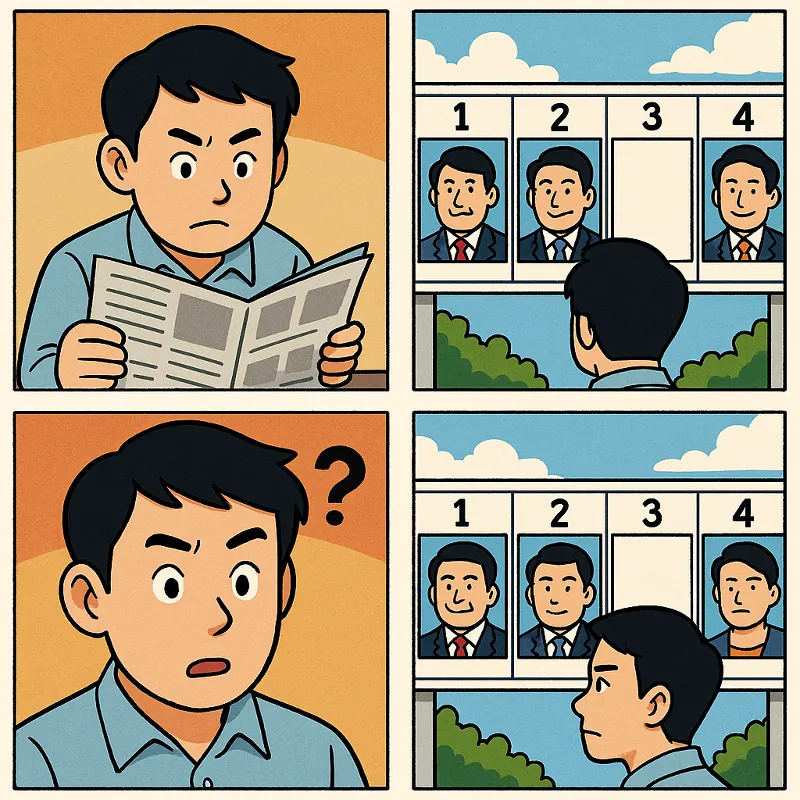 대통령선거 후보 기호 결정 기준과 빈 번호가 생기는 이유