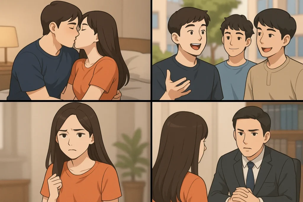 전 연인이 사생활을 퍼뜨렸을 때: 명예훼손과 증거